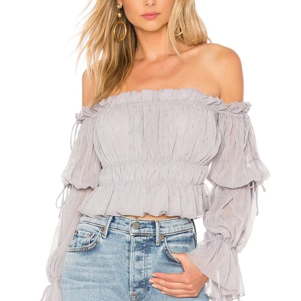 Tularosa White Sands Top in Grey